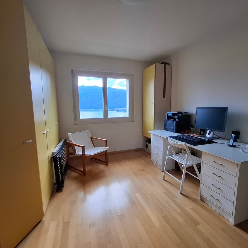 Incantevole casa unifamiliare 4.5 con vista lago a Bissone (11)