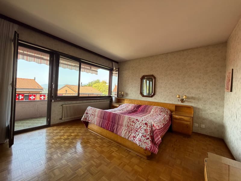 Grande villa signorile anni 70 di 7.5 locali con piscina a Lugano Cadro (12)