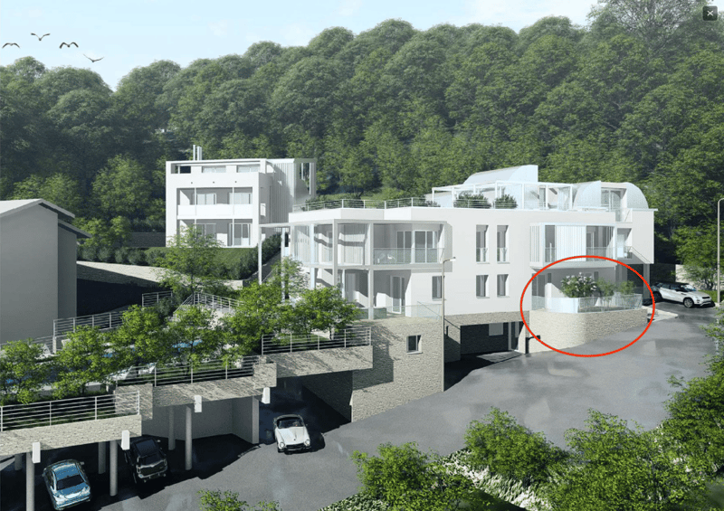 Moderno appartamento 2.5 loc. con giardino e piscina a Breganzona (14)