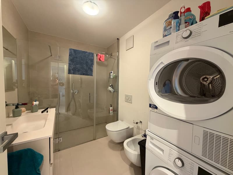 Moderno appartamento 2.5 loc. con giardino e piscina a Breganzona (6)