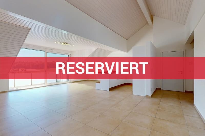 Moderne : 3.5Zimmer-Dachwohnung mit Weitsicht in Golaten (Kallnach) (1)