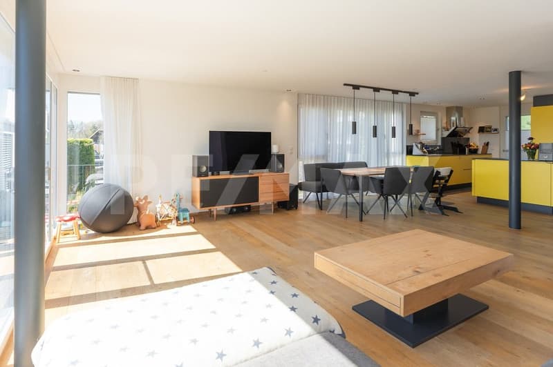 Wohnen im Grünen: 4½Zimmer-Doppelhaushälfte für Familien (3)