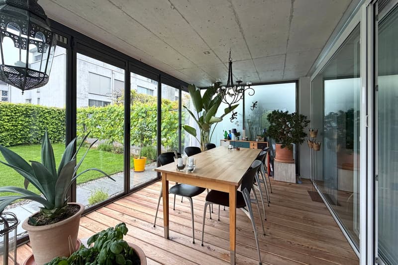 grosszügige 4.5- bis 5.5-Zimmer-Wohnung mit einem grossen Gartenbereich (10)