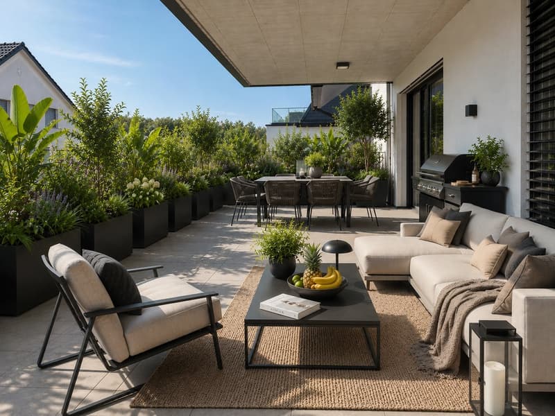 Spacieux et lumineux avec grande terrasse (2)