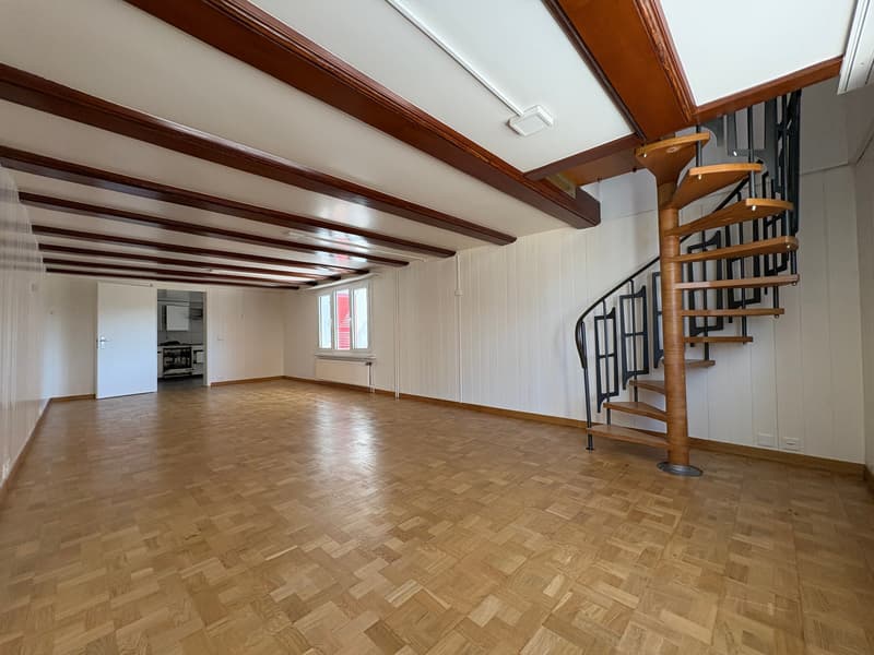 Appartamento ristrutturato di 4,5 locali al piano terra con cucina grande e bagno (2)