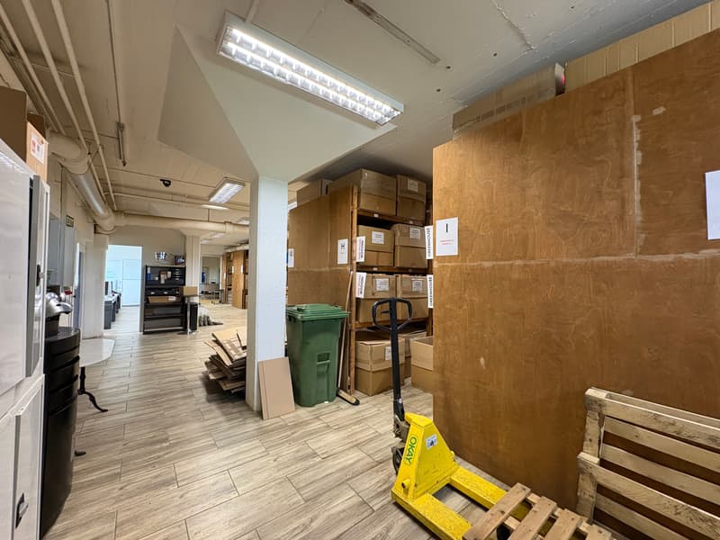 Commercial space - usable as workshop, exhibition, office, storage - near highway (9)