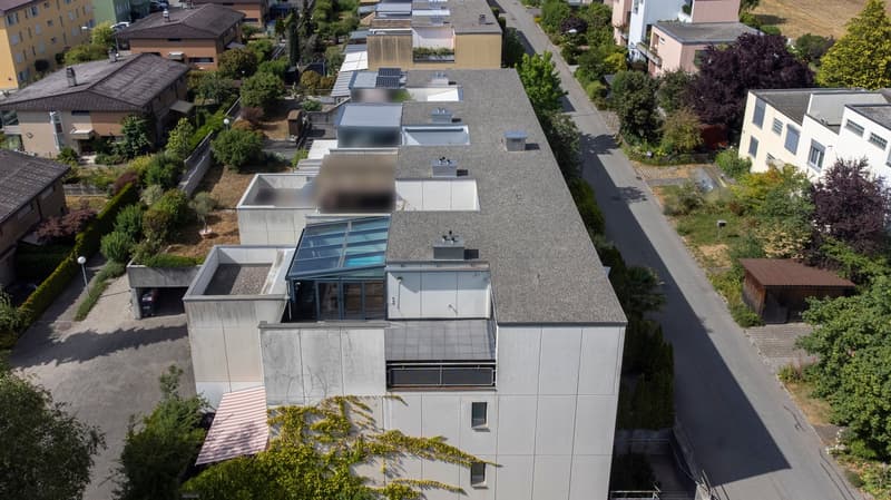 Raumwunder im ruhigen Quartier - Top Aussicht - Grosse Terrasse - Sitzplatz (25)