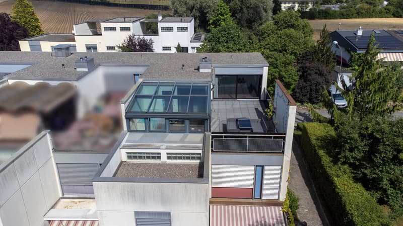 Raumwunder im ruhigen Quartier - Top Aussicht - Grosse Terrasse - Sitzplatz (22)
