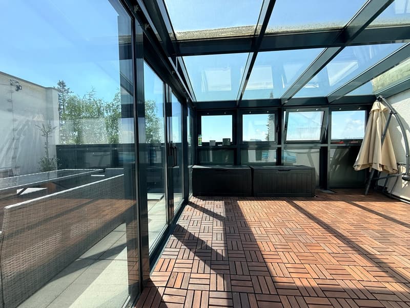 Raumwunder im ruhigen Quartier - Top Aussicht - Grosse Terrasse - Sitzplatz (17)