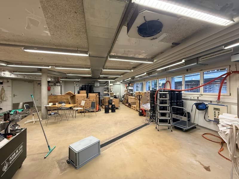 Werkstatt - Atelier - Lager - direkt beim Bahnhof Lyss (3)