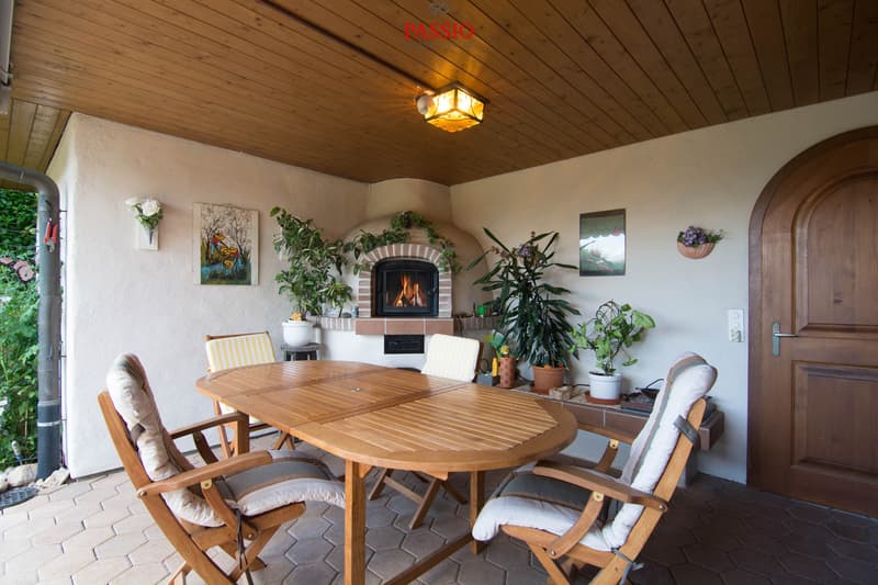 Grosses 8,5-Zimmer Haus mit Alpensicht und Gartenidylle (4)