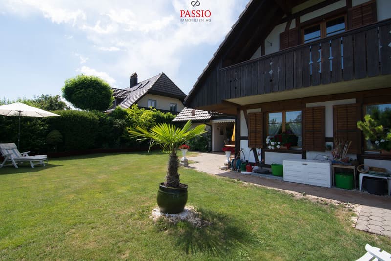 Grosses 8,5-Zimmer Haus mit Alpensicht und Gartenidylle (8)