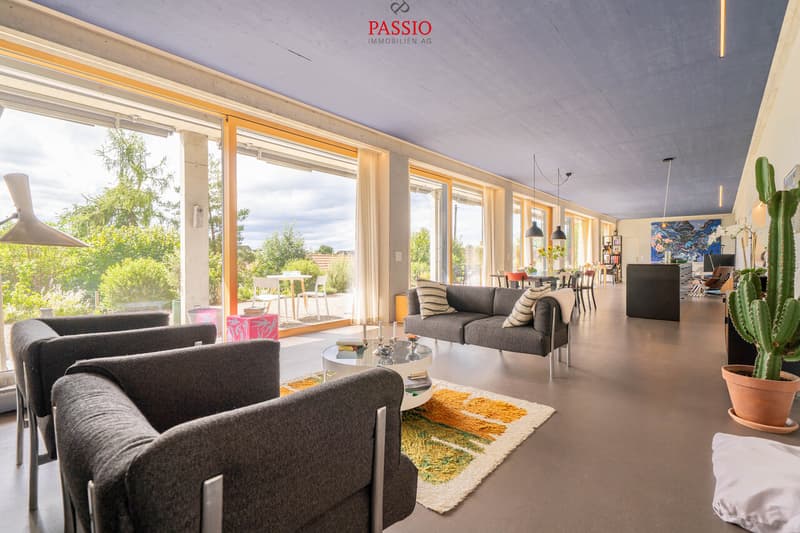 Exklusive Loft-Wohnung mit grosser Terrasse und Weitblick (1)