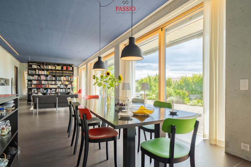 Exklusive Loft-Wohnung mit grosser Terrasse und Weitblick (12)