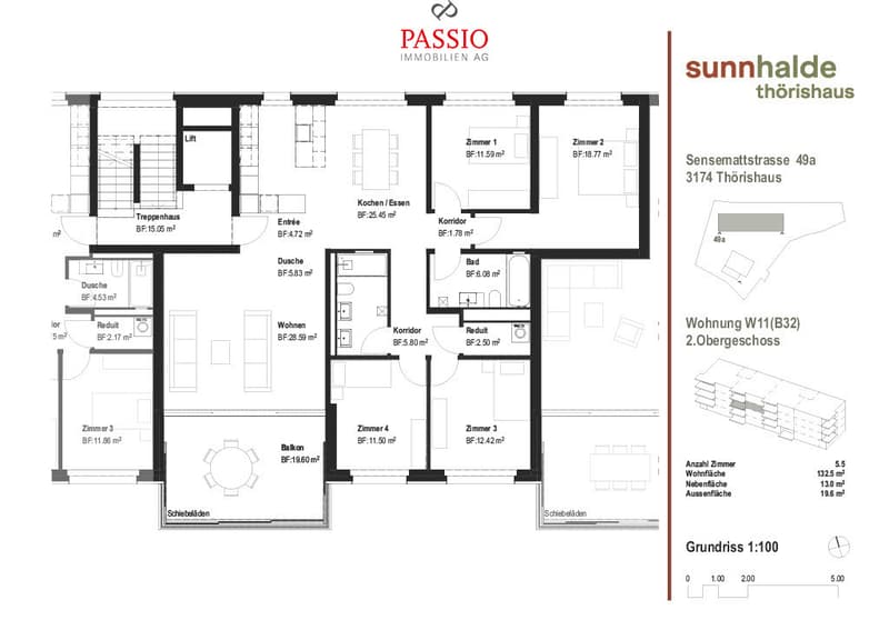 High-quality 5.5-room new apartment with sophisticated finishes (3)