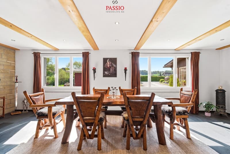 Stylish living with garden idyll and high-quality furnishings (6)
