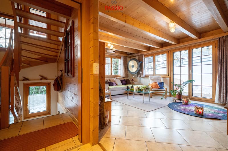 Casa in legno di larice alpino 6,5 locali con vista fantastica sulla montagna (4)