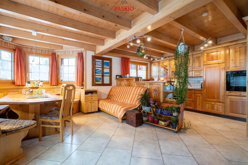 Casa in legno di larice alpino 6,5 locali con vista fantastica sulla montagna (8)