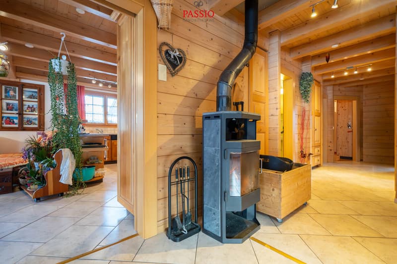 Casa in legno di larice alpino 6,5 locali con vista fantastica sulla montagna (11)