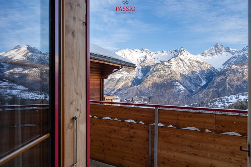 Casa in legno di larice alpino 6,5 locali con vista fantastica sulla montagna (2)
