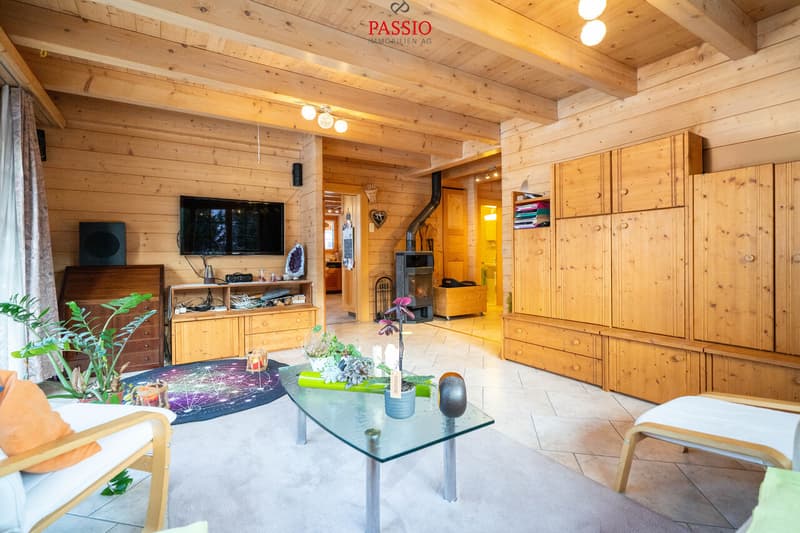 Casa in legno di larice alpino 6,5 locali con vista fantastica sulla montagna (6)