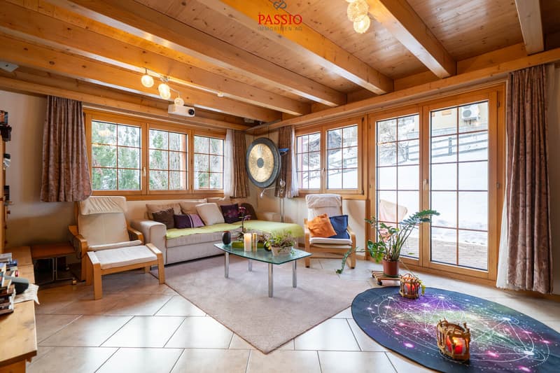 Casa in legno di larice alpino 6,5 locali con vista fantastica sulla montagna (5)