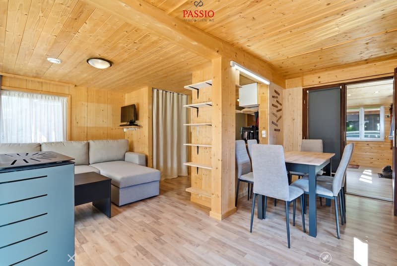Mobilhome im Chalet-Style mit spektakulärer 3-Gipfel-Sicht (4)