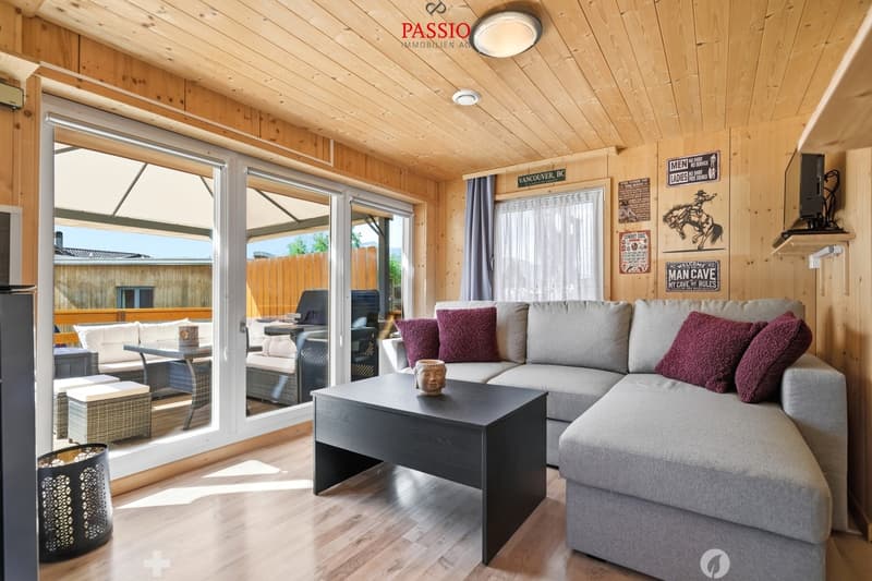 Mobilhome im Chalet-Style mit spektakulärer 3-Gipfel-Sicht (5)