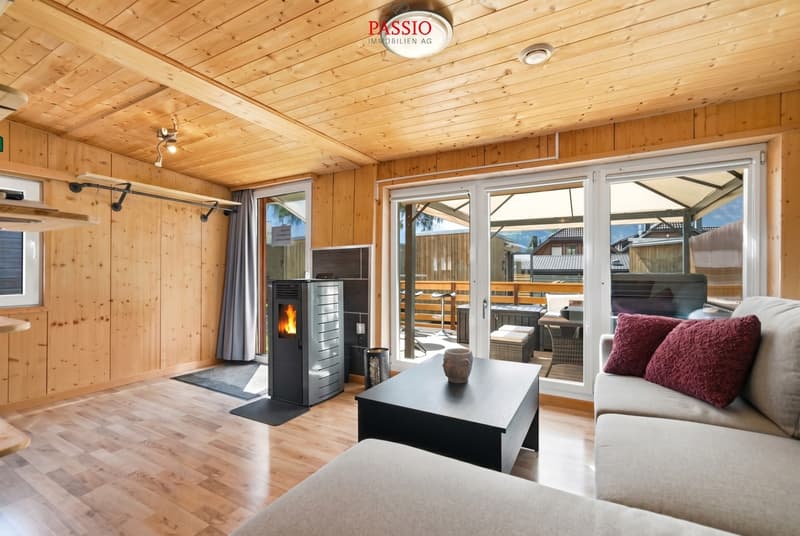Mobile home in chalet style with spectacular 3-peak view (8)