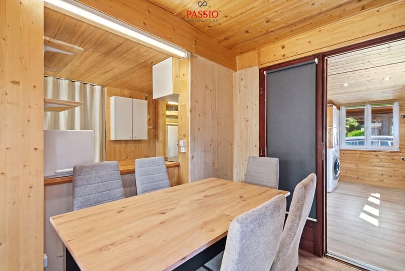 Mobile home in chalet style with spectacular 3-peak view (9)