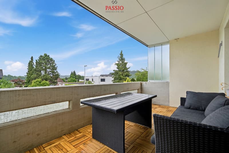 Newly renovated 4.5-room apartment with Alpine view and garden share (5)