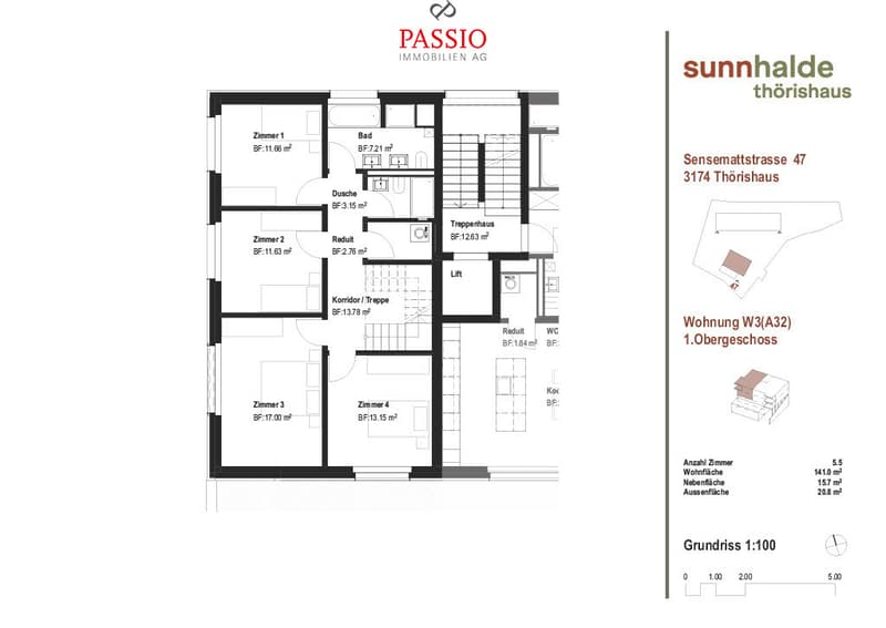 Appartement duplex neuf de 5,5 pièces de haute qualité avec aménagement intérieur exclusif (3)