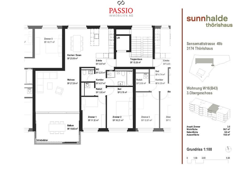 Appartement de construction neuve de 3,5 pièces avec aménagement intérieur de haute qualité (3)