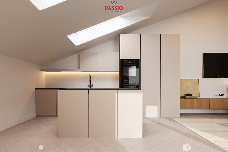 Moderne, zeitlose 2.5-Zimmer-Dachwohnung mit hoher Wohnqualität (3)