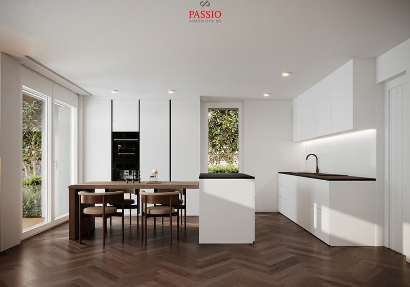 Appartement-jardin 4.5 pièces à Biel - Vivre moderne avec jardin privé (3)