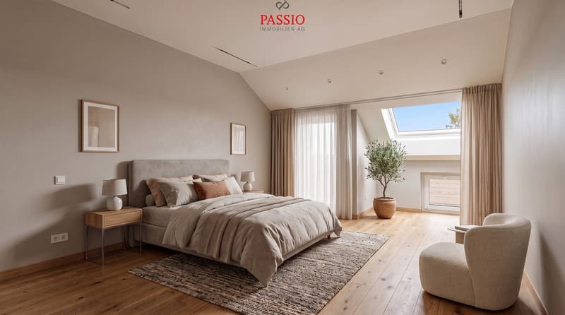 Alt trifft neu: Exklusive 5.5-Zimmer Duplex-Wohnung in Chabrey (8)
