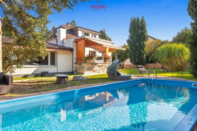 Wohnen mit Charakter - Gartenidylle mit privatem Pool (1)