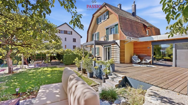 Stilvolles Ein- oder Zweifamilienhaus mit Gartenparadies und Potenzial (1)