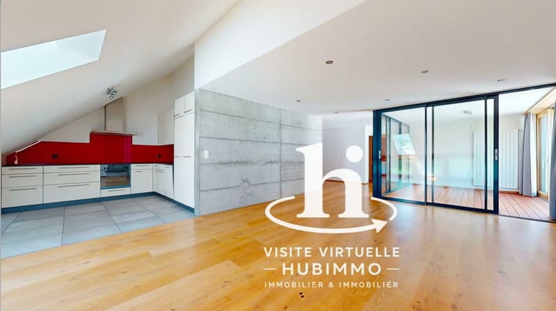 Grandcour - 4.5 rooms of 140m2 with indoor loggia! (1)