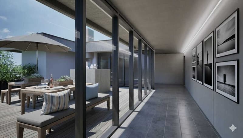 Gemeinsame Terrasse