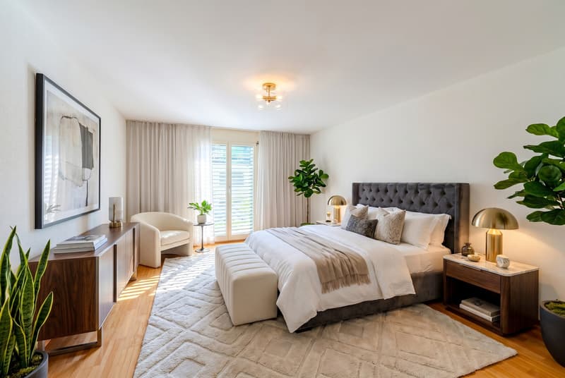 Row house with lake view in a preferred location (4)