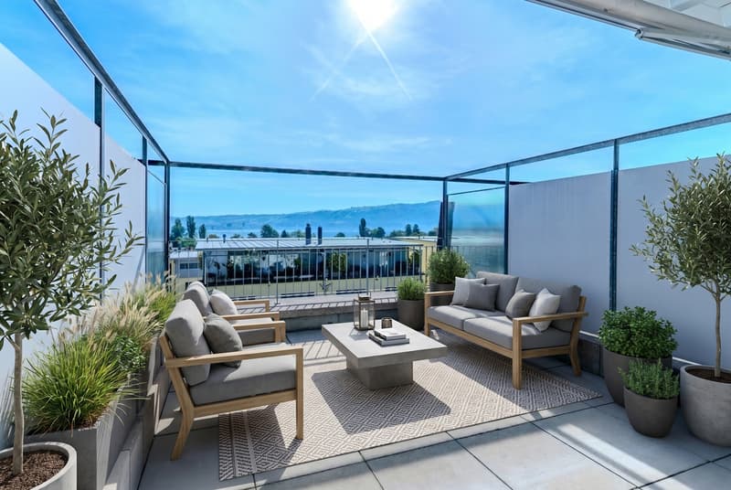 Row house with lake view in a preferred location (10)