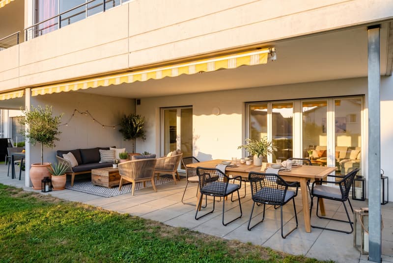 Appartement spacieux au rez-de-chaussée - fraîchement rénové (12)