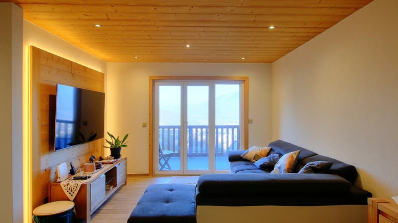 Semi-detached house with 4.5 rooms in Choëx (4)