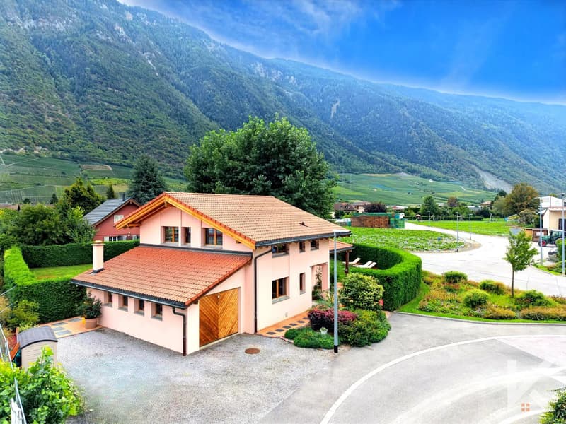 Villa de charme avec bel extérieur (1)