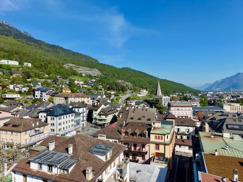 Commercial premises in the city center of Monthey (2)