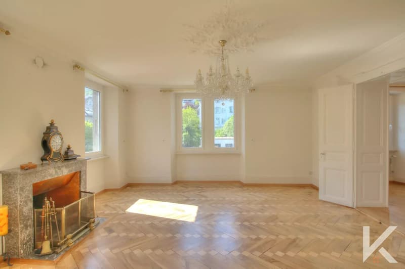 Splendide appartement 6,5 pièces au bord de la Vièze avec studio en copropriété (3)