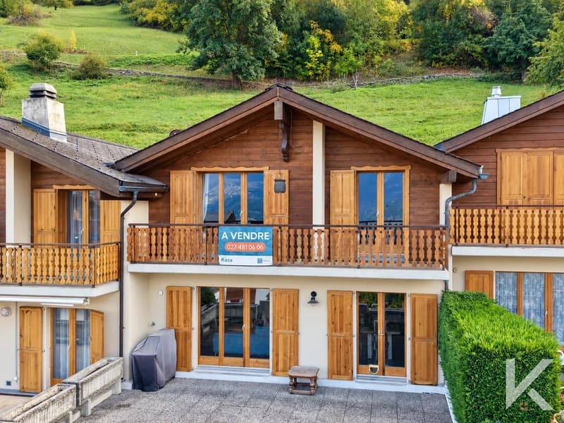 Chalet contigu de 5.5 pièces aux Agettes (1)