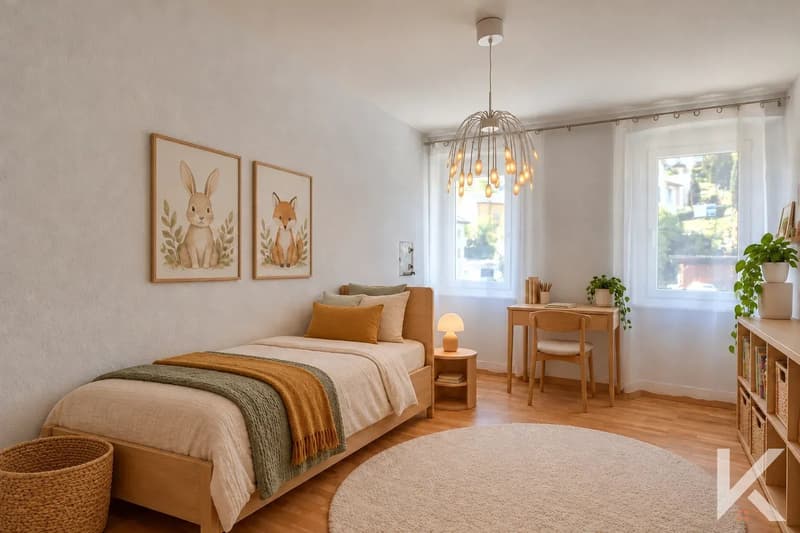 Profitez du chauffage à distance et oubliez vos factures de gaz. Magnifique appartement 6.5 pièces et studio en copropriété au bord de la Vièze (8)