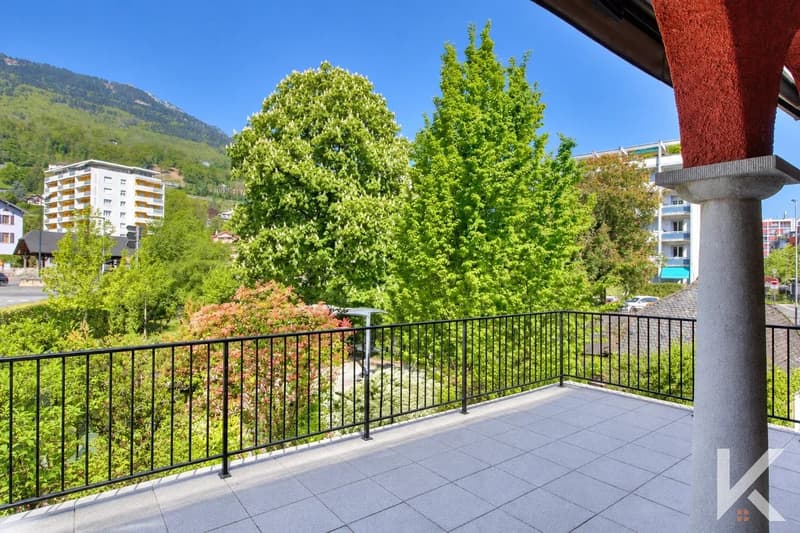 Profitez du chauffage à distance et oubliez vos factures de gaz. Magnifique appartement 6.5 pièces et studio en copropriété au bord de la Vièze (5)